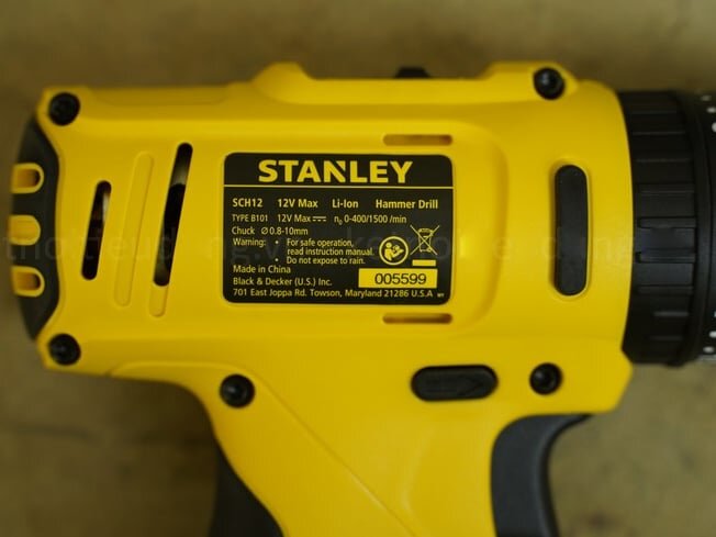 Thông số in trên máy khoan Máy khoan pin