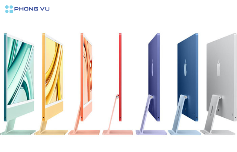 iMac 24 M3 với thiết kế tinh tế và hiện đại.