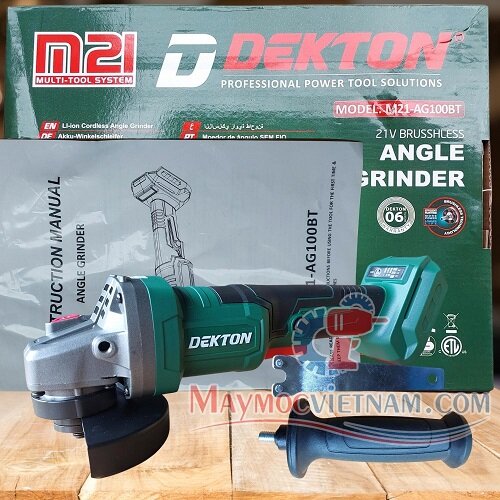 Máy Mài Góc Pin Dekton M21-AG100BT