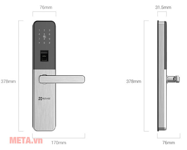Khóa cửa thông minh Ezviz CS-DL10