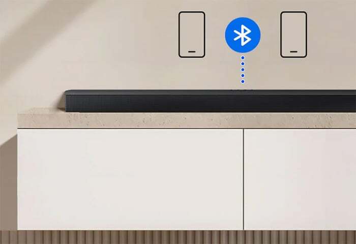 Kết nối Bluetooth Loa Soundbar Samsung HW-B750D/XV