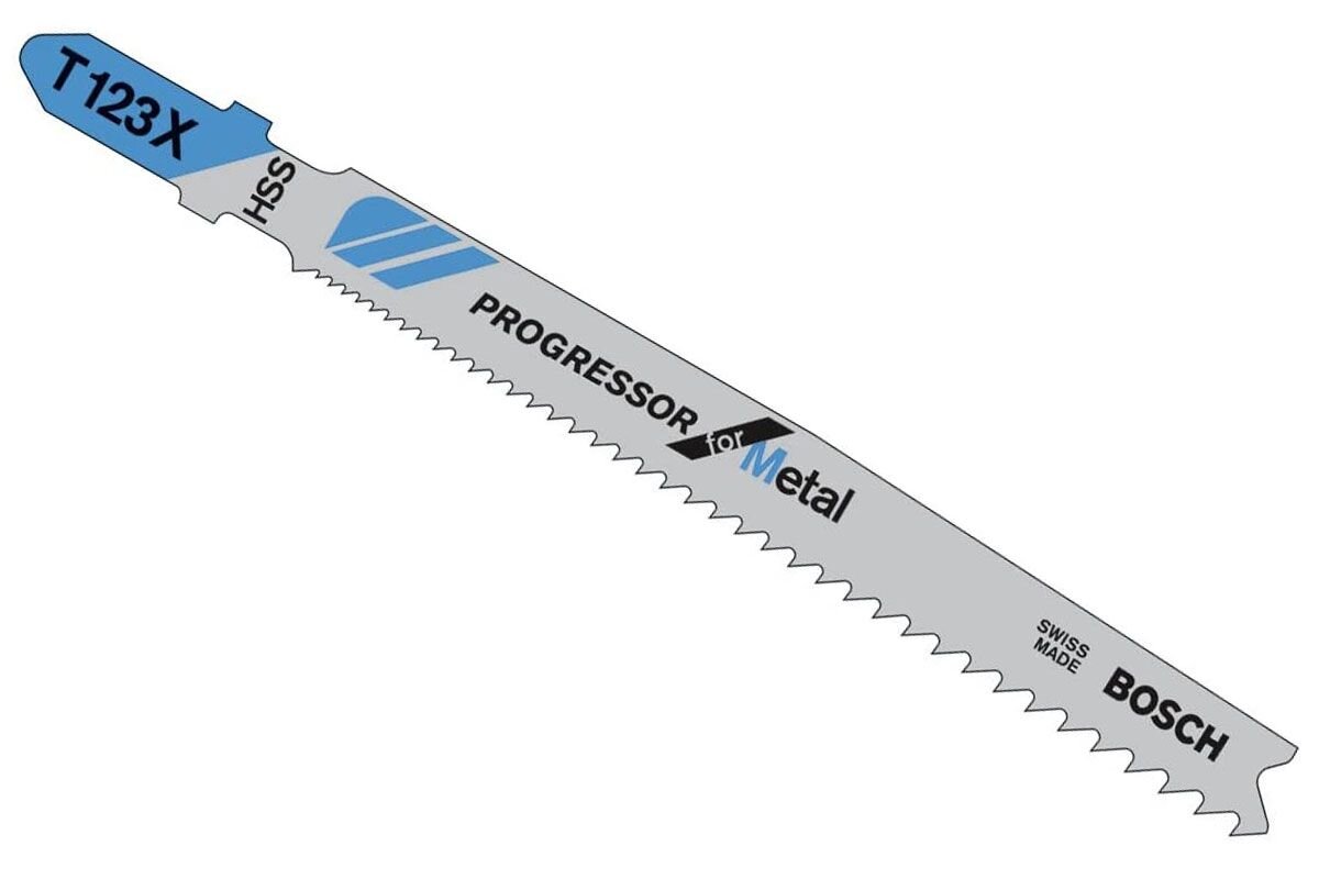 Lưỡi cưa lọng T 123 AF - Sắt 5 lưỡi Bosch 2608638473