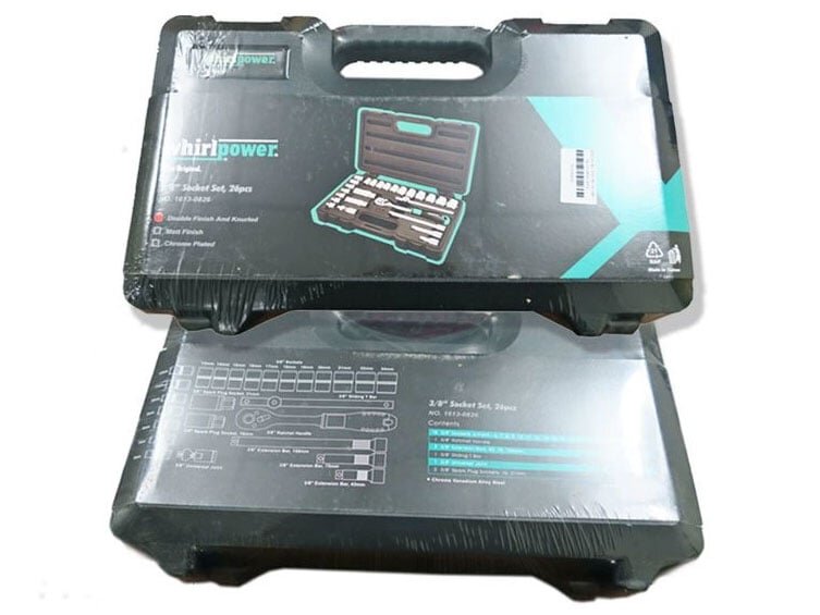 Hộp đựng bằng nhựa Bộ khẩu 3/8