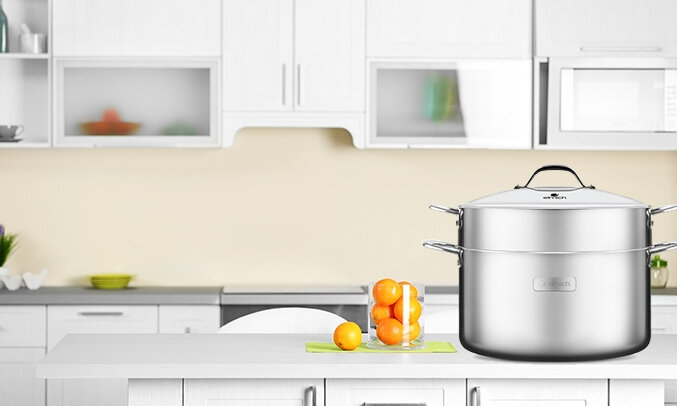 Nồi hấp đa năng inox liền khối Elmich Trimax CZ EL-3831 size 28cm