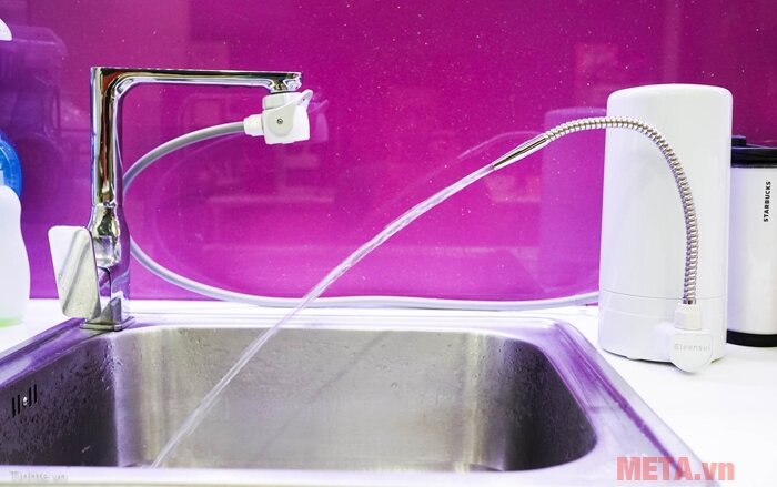 Thiết bị lọc nước Cleansui trên bồn rửa Z9E/ET101