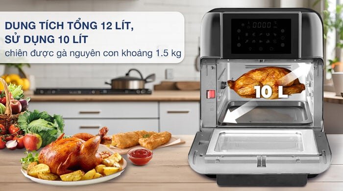 Bluestone AFB-5888 có dung tích sử dụng 10 lít