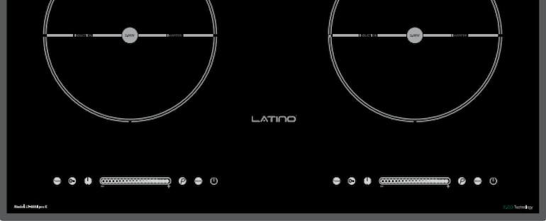 Bếp sở hữu 2 vùng nấu với công suất 4000W