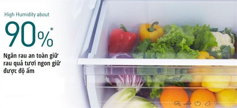 Tủ lạnh Panasonic NR-BX468GWVN - 450 Lít Cấp đông mềm