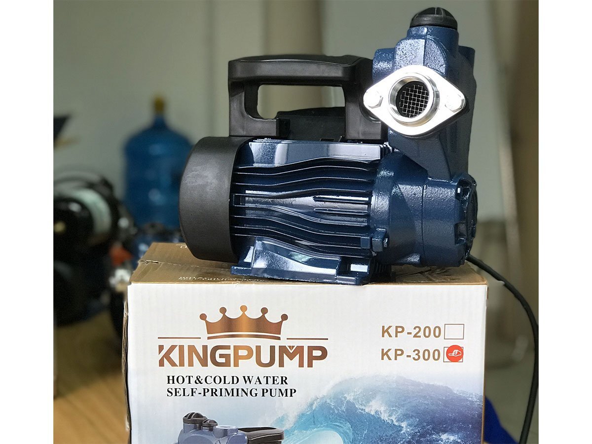 Kingpump KP-300 hút được nước từ đường ống Kingpump KP-300