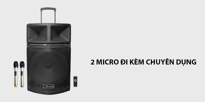 2 micro đi kèm chuyên dụng