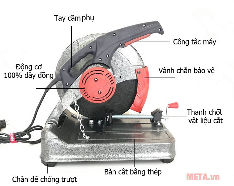 Máy cắt sắt Makute CM005