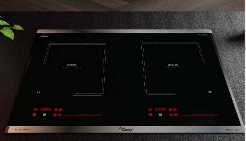 Bếp từ đôi âm Canzy CZ-TL55SG được trang bị chức năng hẹn giờ