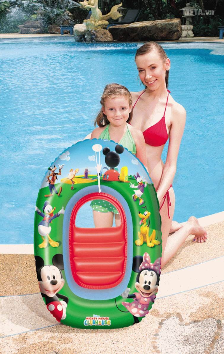 Thuyền phao hình Micky Bestway 91003 Thuyền phao hình Micky Bestway 91003