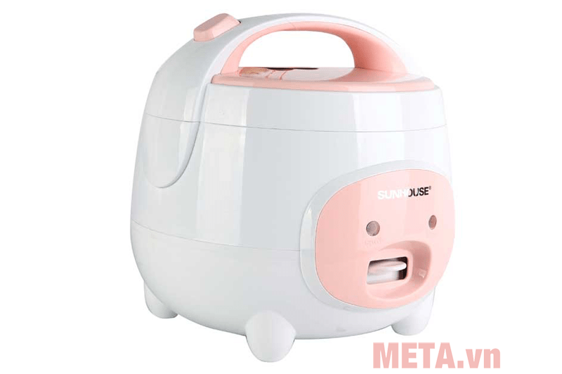 Nồi cơm điện Sunhouse SHD8607W nổi bật với kiểu dáng dễ thương Nồi cơm điện Sunhouse SHD8607W nổi bật với kiểu dáng dễ thương
