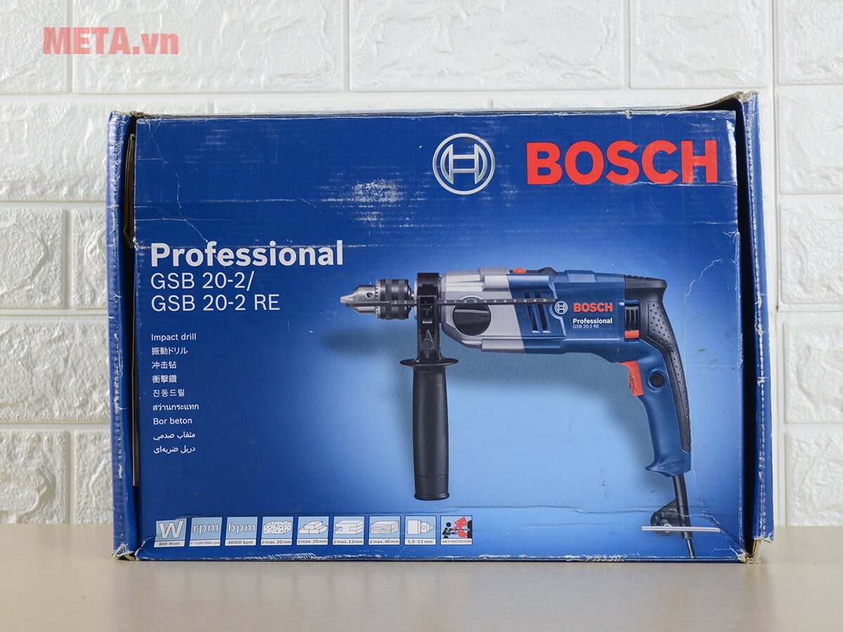 Máy khoan động lực Bosch GSB 20-2 RE