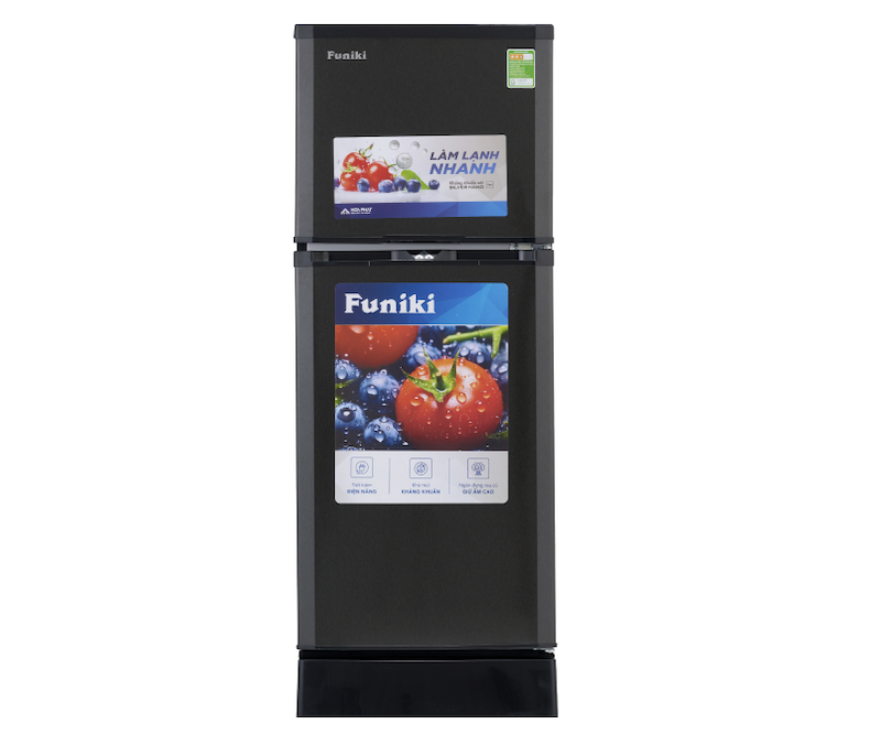 Tiện ích Tủ lạnh Funiki 126 lít HR T6126TDG (Ảnh: dienmayxanh).