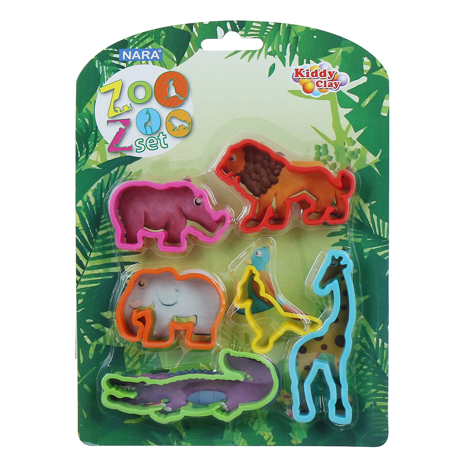 Bộ khuôn nặn Kiddy Clay MO-ZOO Bộ khuôn nặn Kiddy Clay MO-ZOO