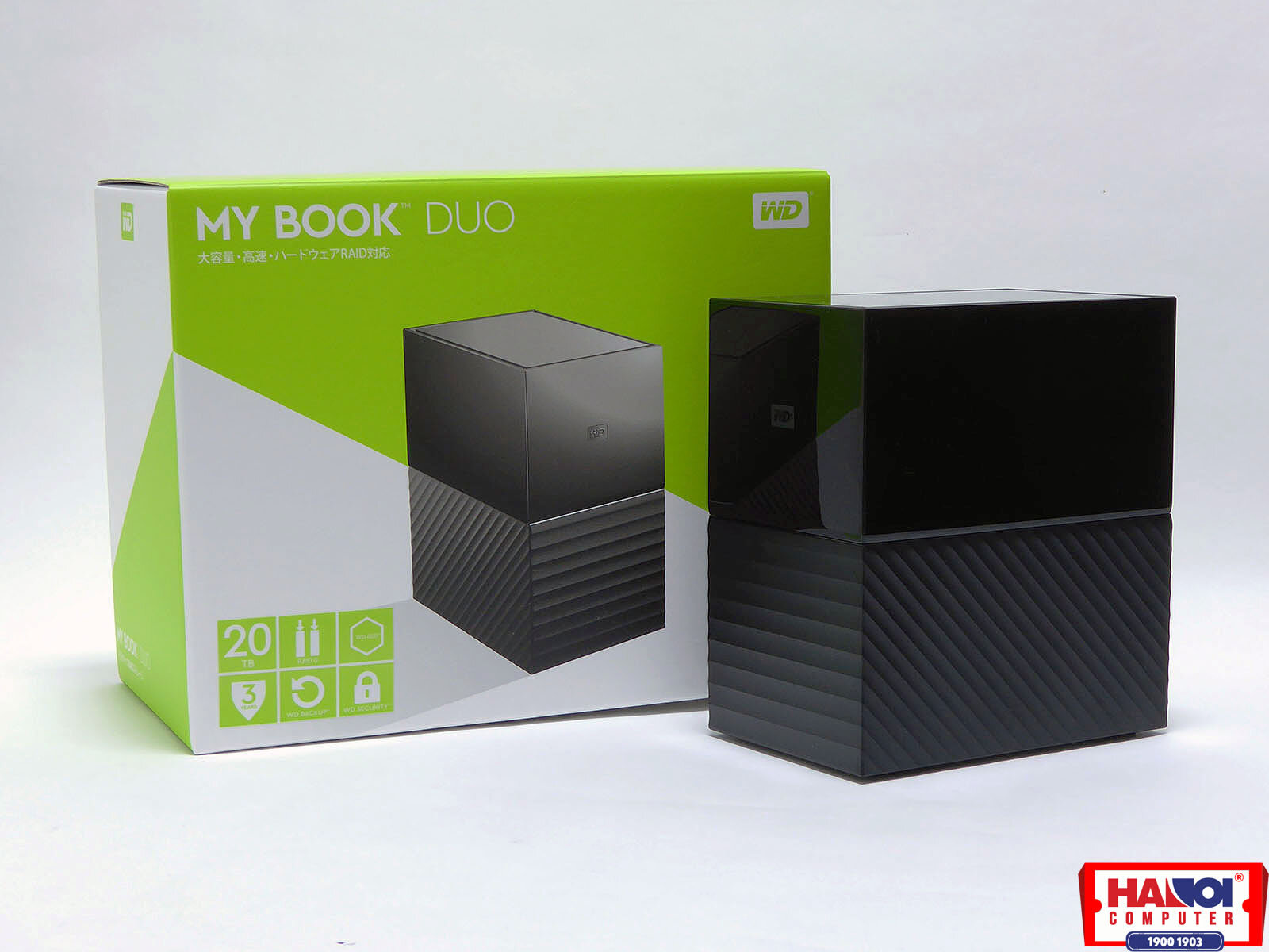 Ổ cứng gắn ngoài 28TB WD MY BOOK DUO 3.5 inch - WDBFBE0280JBK-SESN