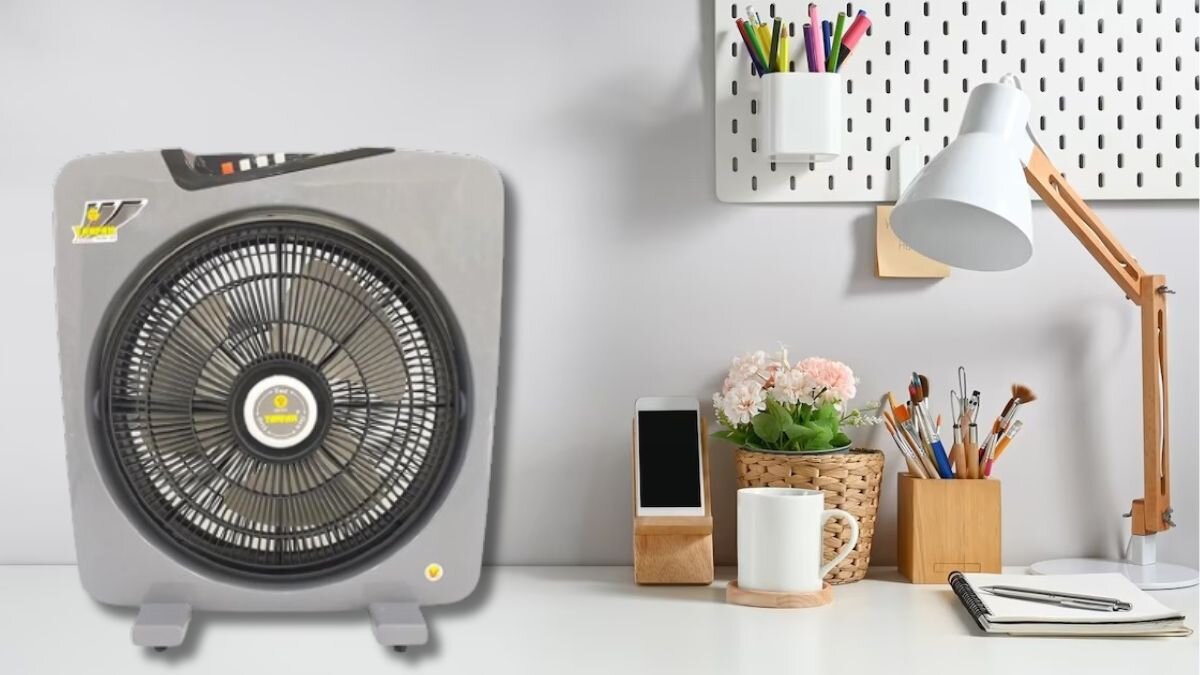 Quạt hộp Yanfan BD488 sở hữu kiểu dáng nhỏ gọn sang trọng