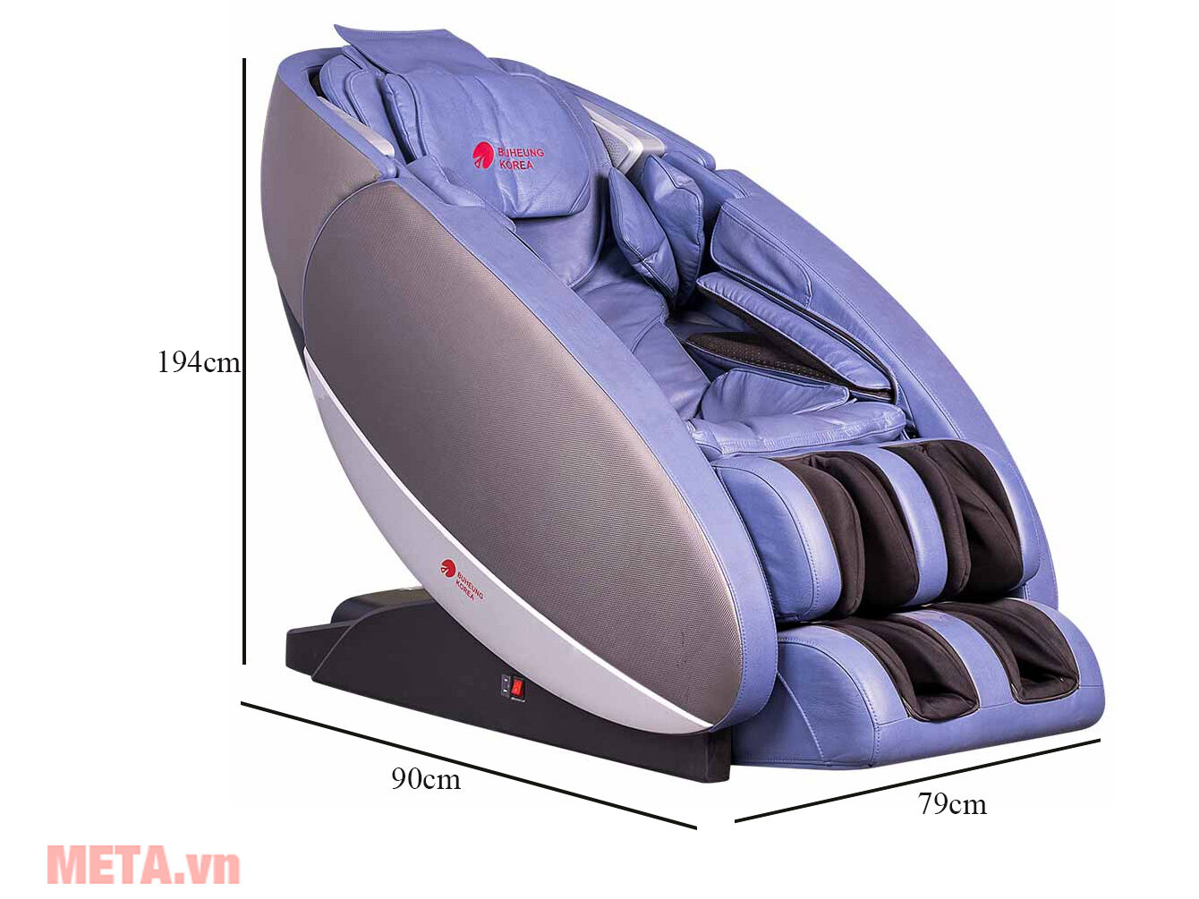 Ghế massage Buheung MK-7700 (màu xanh)