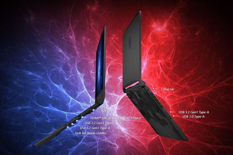 Kết nối MSI Katana 15 B13VEK-2256VN