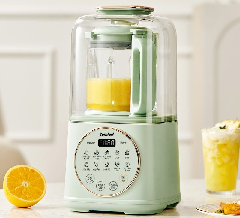 Máy làm sữa hạt Comfee CBL-50HGBHA0 có thiết kế nhỏ gọn