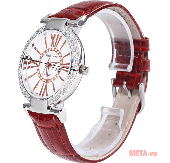 Đồng hồ nữ chính hãng Royal Crown 6116ST Đồng hồ nữ chính hãng Royal Crown 6116ST