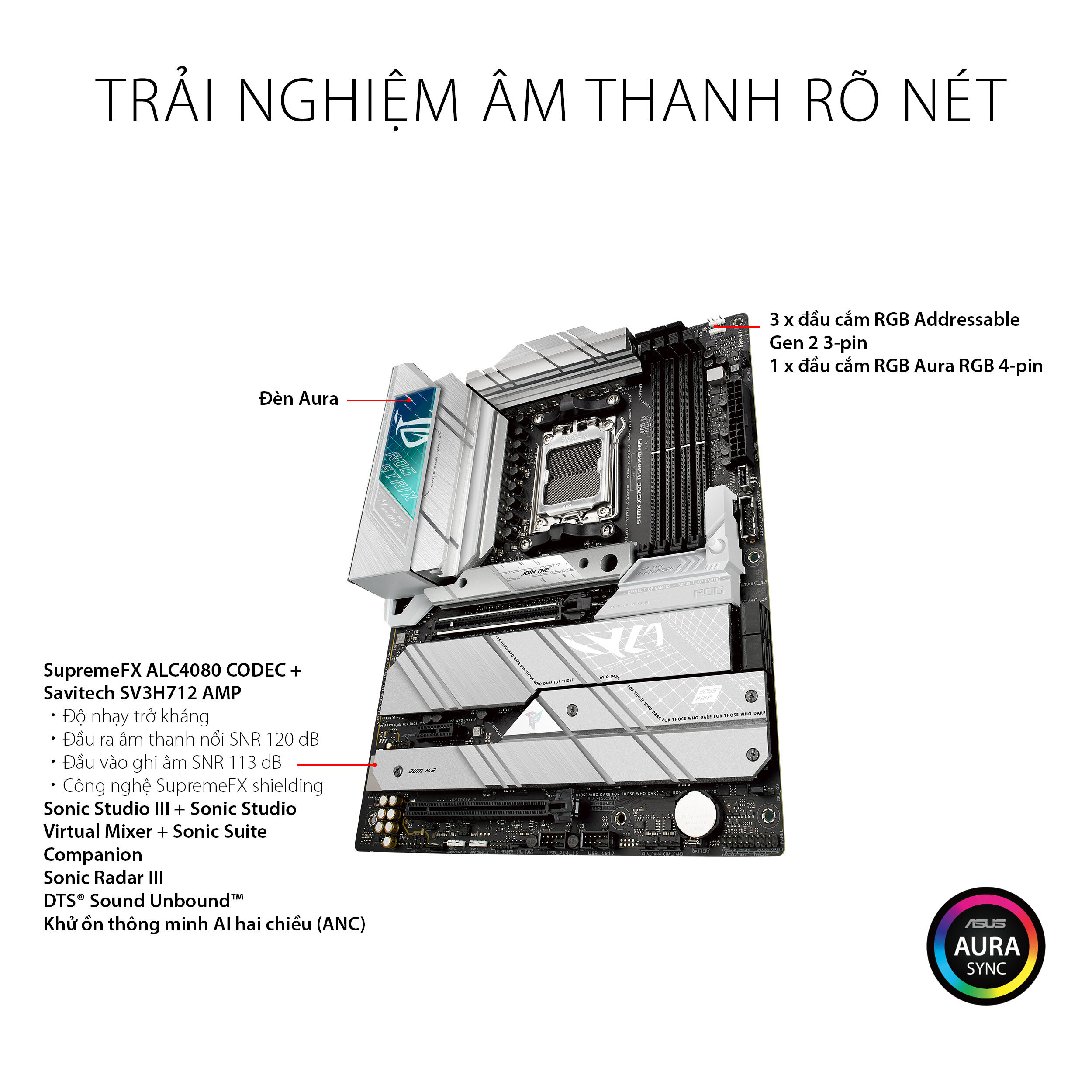 Mainboard ASUS ROG STRIX X670E-A GAMING WIFI