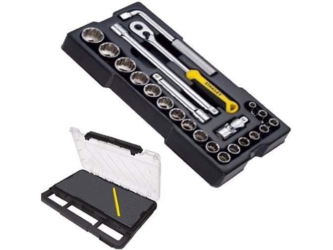 Bộ tuýp Stanley làm từ thép Cr-V Bộ tuýp Stanley