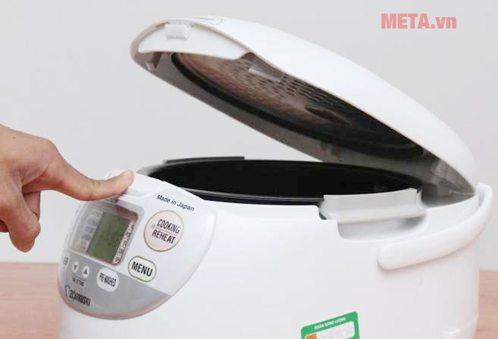 Nồi cơm điện Zojirushi NS-ZAQ18-WZ - 1,8 lít Nồi cơm điện Zojirushi NS-ZAQ18-WZ - 1,8 lít