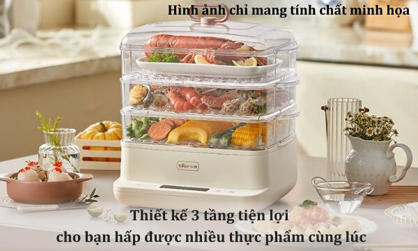 Nồi hấp đa năng Bear DZG-CA2D1