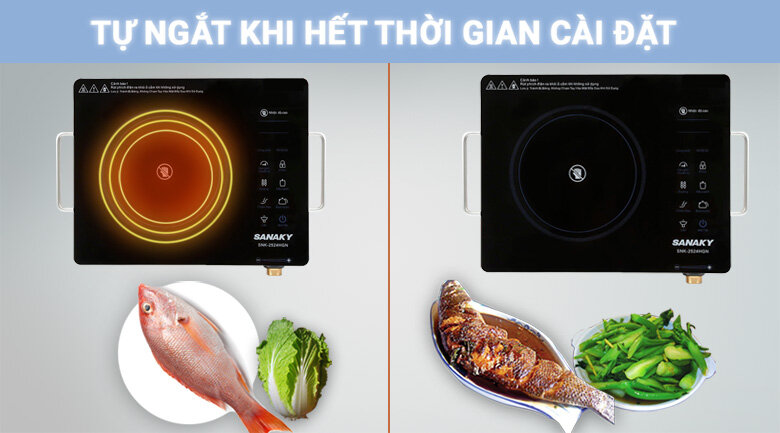 Bếp hồng ngoại Sanaky AT - 2524HGN Bếp hồng ngoại Sanaky AT - 2524HGN