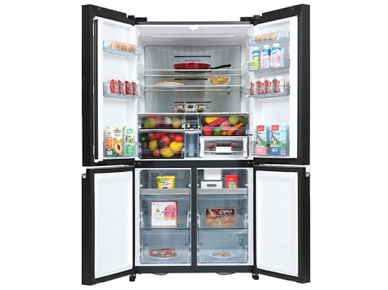 tủ lạnh Hitachi R-WB640VGV0 sở hữu dung tích lớn