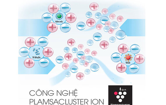 Tủ lạnh Samsung RH57H90507H giải phóng các I-on âm