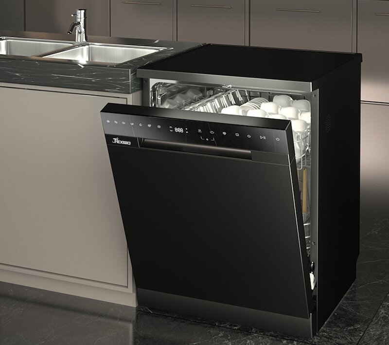 Máy rửa bát độc lập Texgio TGFPCM795B 15 bộ được trang bị bảng điều khiển thông minh