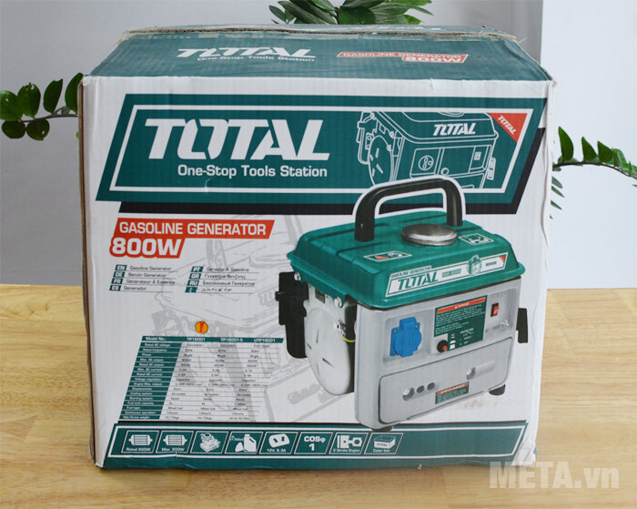 Máy phát điện động cơ xăng Total TP18001 (800W)