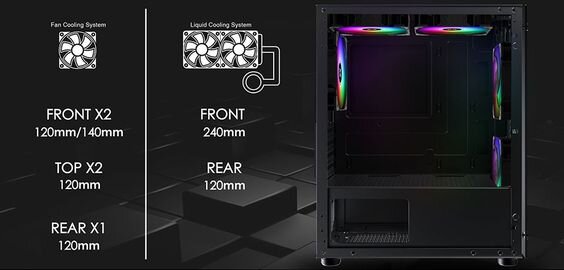 Vỏ Case Xigmatek NYM 2F (Ảnh 4)