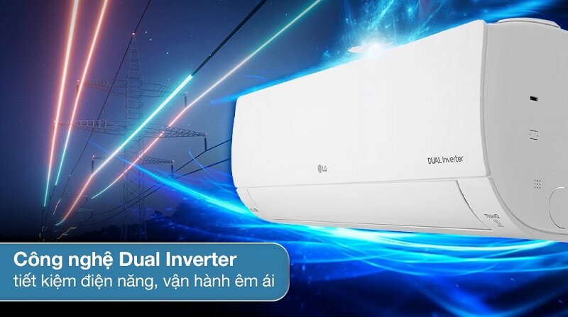 Điều Hòa LG Inverter 12000 BTU 1 Chiều V13APFP máy nén inverter