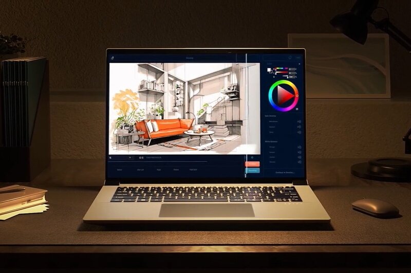 Bàn phím Acer Swift X AI SFX14-72G-79UW