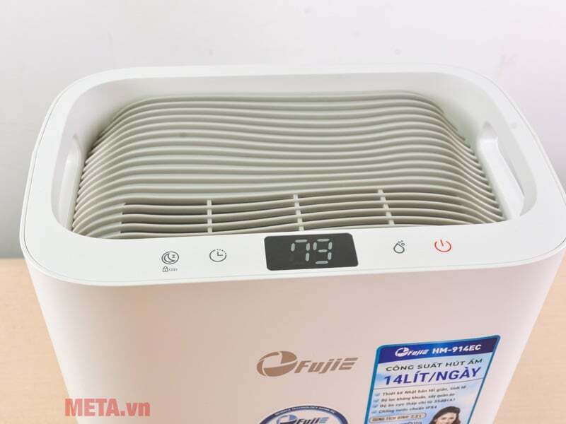 Bảng điều khiển của máy hút ẩm dân dụng FujiE HM-914EC Bảng điều khiển của máy hút ẩm dân dụng FujiE HM-914EC