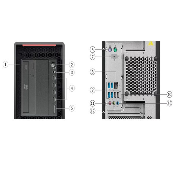 Máy trạm Workstation Lenovo Thinkstation P520 30BE00SHVA