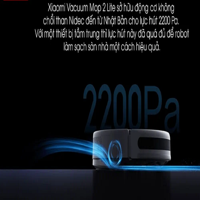 Robot hút bụi lau nhà Xiaomi Vacuum Mop 2 Lite