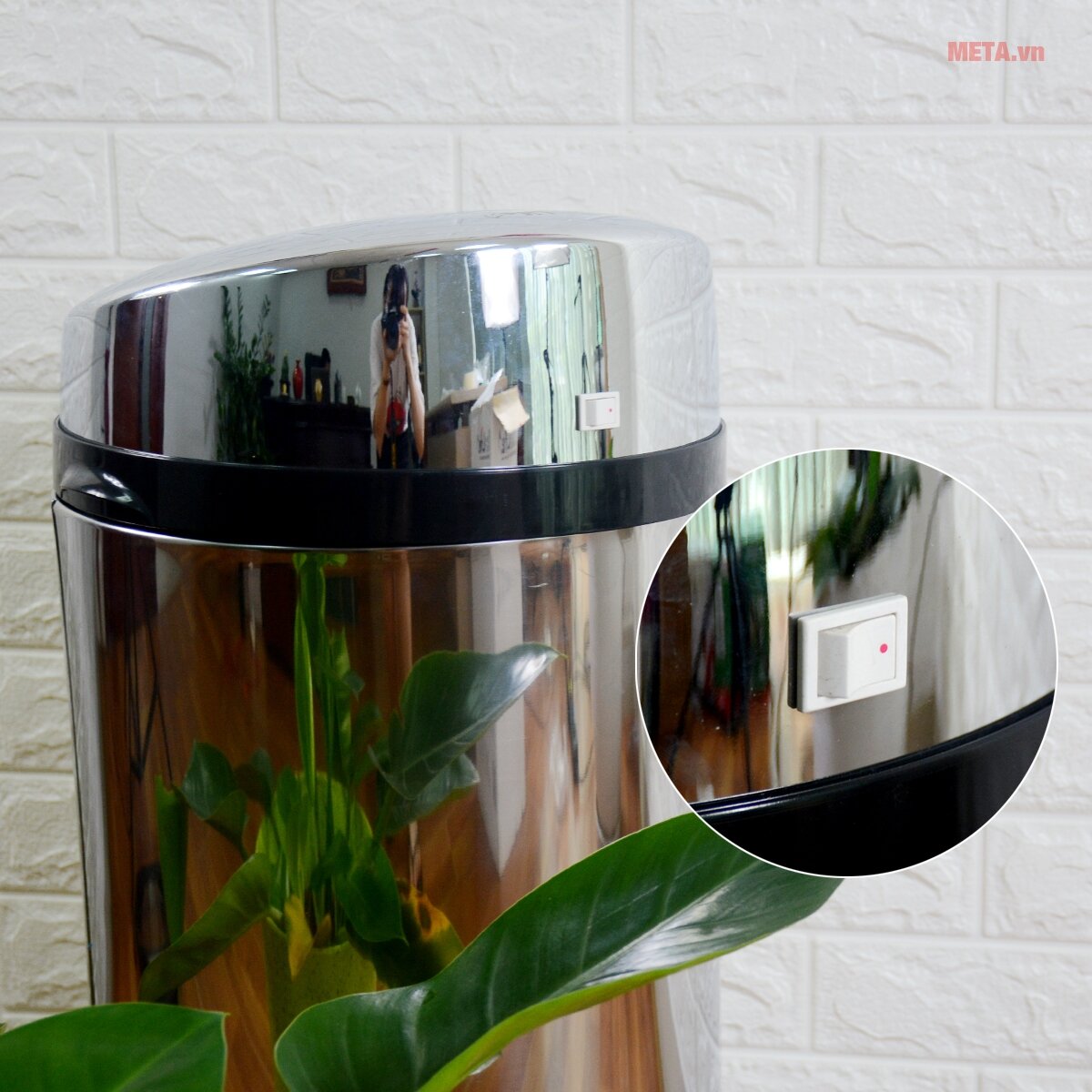 Thùng rác inox tự động Ecolife ECO 801/30L