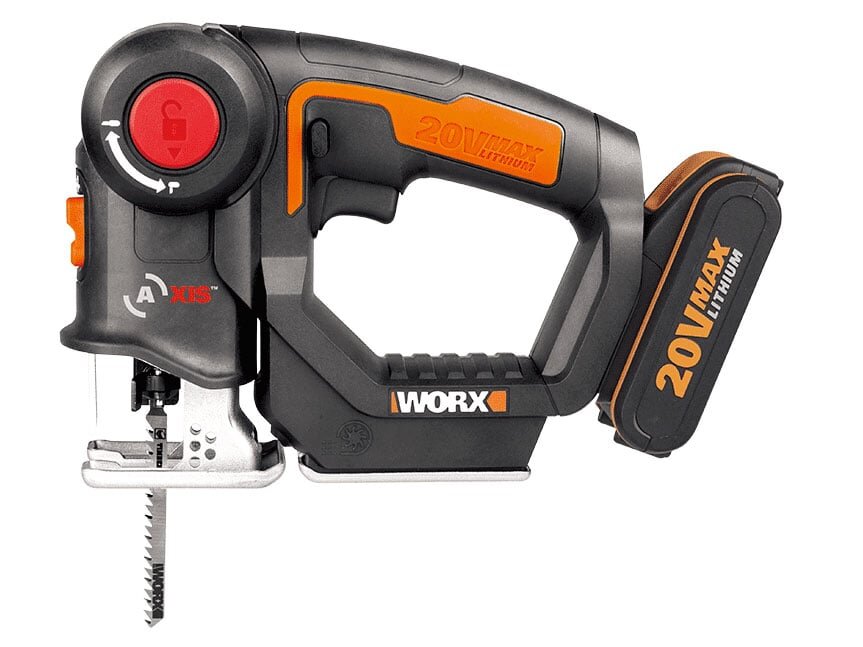 Máy cưa lọng đa năng dùng pin Li-ion 20V Worx Orange WX550 Worx Orange WX550