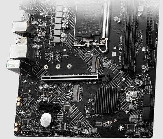 Mainboard MSI PRO H610M-G DDR4 (ảnh 4)
