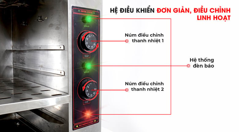 Lò nướng Salamander dùng điện