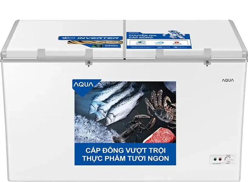 Tủ đông Aqua Inverter 1 ngăn 425 lít AQF-C5701E
