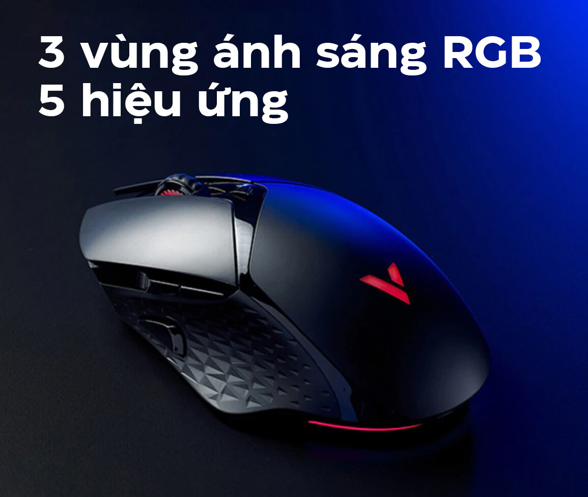 Chuột Gaming không dây Rapoo V30W Wireless 2.4G