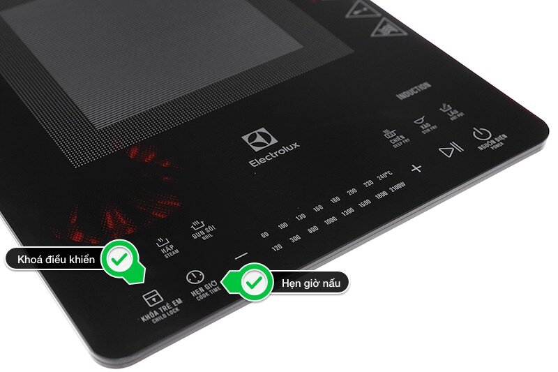 Bếp từ Electrolux ETD42SKS Bếp từ Electrolux ETD42SKS