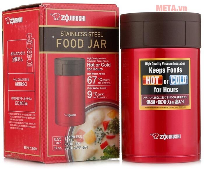 Hộp đựng thực phẩm giữ nhiệt Zojirushi SW-HAE55 550ml
